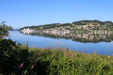 lake in the mountains