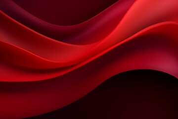 Fototapeta premium Enigmatic Elegance: Mesmerizing Dark Red Waves Unleash Abstract Beauty in a Gradient Color Symphony