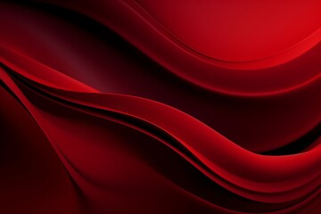 Enigmatic Elegance: Mesmerizing Dark Red Waves Unleash Abstract Beauty in a Gradient Color Symphony