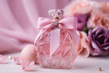 Diamonds & Romance: Captivating Pink Perfume for a Blissful Valentine's Day