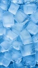 Generative AI image of ice cubes