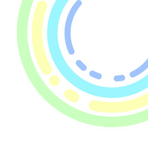 abstract background with water circle pastel color
