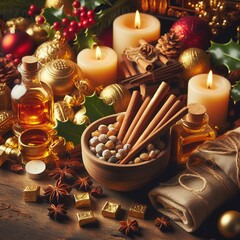 Frankincense, Myrrh and Gold