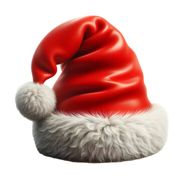 Santa Claus hat or red Christmas hat