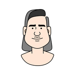 Short Hair Girl Portrait