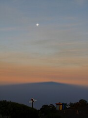 Sonnenaufgang mit Blick auf Tenriffa von Roque los muchachos