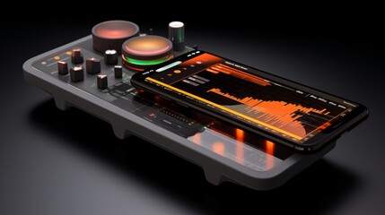 Digital Symphony: Unleash Your Musical Creativity with Cutting-Edge 3D Smartphone App Interface