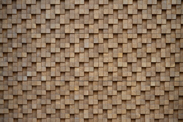 Holz Vertäfelung, Würfel Muster, Fassade, Textur