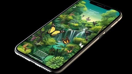 Immerse in Nature's Wonders: Explore Ecotrails and Wildlife with our 3D App - A Digital Masterpiece