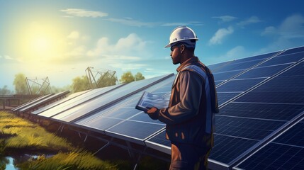 Empowering the Future: Expert Electrical Engineer Ensures Optimal Performance of Solar Panels for Sustainable Energy Solutions