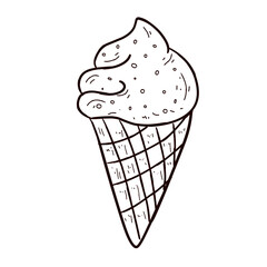 Sweet ice cream 