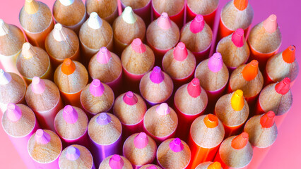 colored pencils, colors, purple