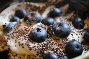 blueberries in a bowl