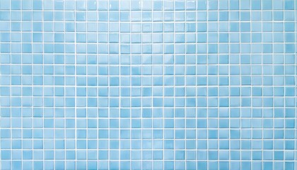 Blue mosaic background wallpaper.