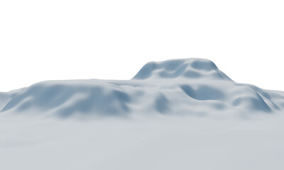 Fototapeta na wymiar snowy mountain. Snow terrain
