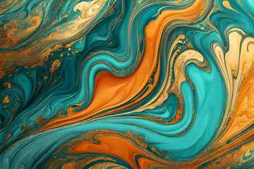 Luxurious marbling abstract background with waves, vibrant geometric patterns, artistic and...