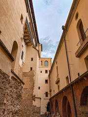 Alley in the centre of Prague