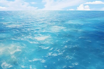Fototapeta na wymiar realistic aerial ocean view. Generative AI