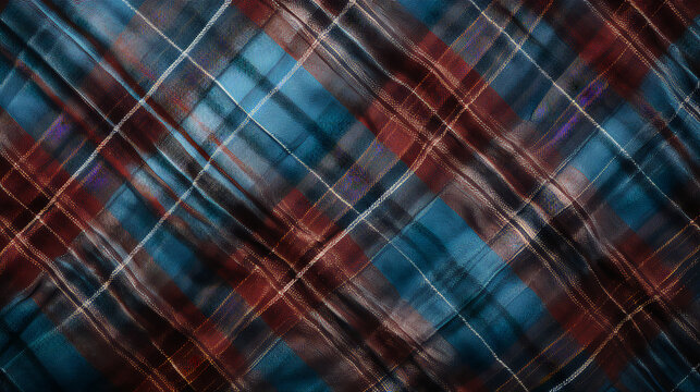 Red and Blue Flannel background - backdrop - graphic resource 