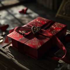 Cherished Moments: A Elegant Custom-Made Valentine's Day Box 