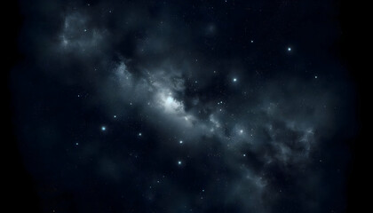 Fototapeta na wymiar Starry night cosmos Colorful nebula cloud in space galaxy
