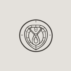 Jewelry Shop Logo Design EPS format Very Cool