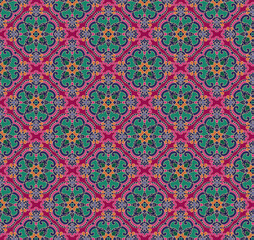 seamless pattern with flowers