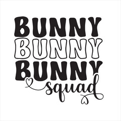 bunny squad background inspirational positive quotes, motivational, typography, lettering design