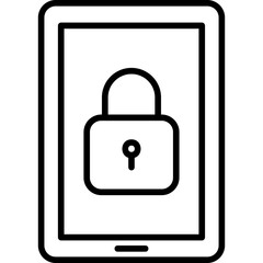 Tablet Secure Icon