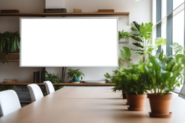 PNG images of monitor in the office