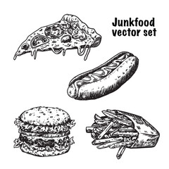 junkfood drawing