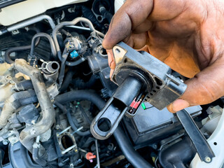 The manifold absolute pressure sensor (MAP sensor) works with intake air pressure to define proper...