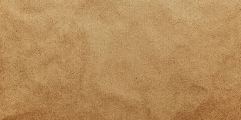 Fototapeta premium brown paper texture background,ancient parchment background, Light brown kraft paper texture, banner 