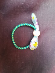 Green Baby GIRL Pony for hairs