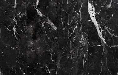 Natural black marble texture