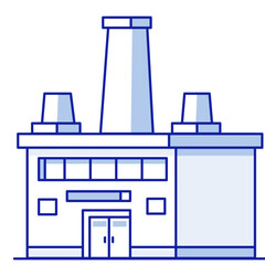 illustration of a factory