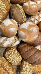 Fresh bread straight out of the oven.