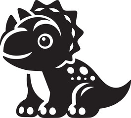 Cute Cartoon Dinosaur