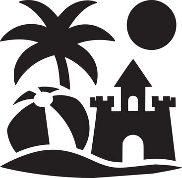 recommend clip art: Beach Vacation Icon