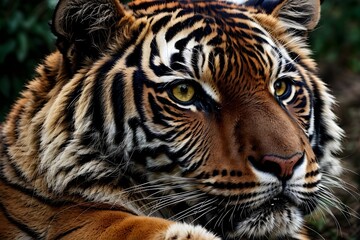 Obraz premium Portrait of a tiger.