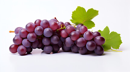 Fototapeta premium red grapes on a vine