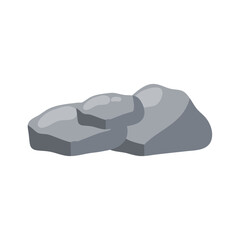 stone cartoon vector