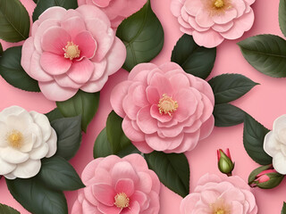 Beautiful camellia flower background jpg