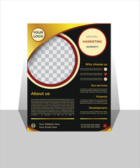 Modern design template for business. Top luxury business flyer. Modern design template. Modern business card template. Corporate business flyer. Marketing, business proposal flyer. Colorful concepts.