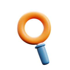 Magnifier 3d Icon