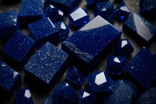 Lapis lazuli stone background. 