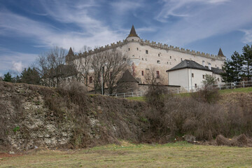 Zvolen Castle. A medieval castle located on a hill near the center of Zvolen. Slovakia.