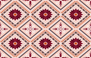 Abstract ikat ethnic pattern background. ,carpet,wallpaper,clothing,mandala,Batik,fabric,sarong.asia style.