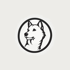 Dog Logo Design EPS format Very Cool 