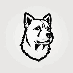 Dog Logo Design EPS format Very Cool 
